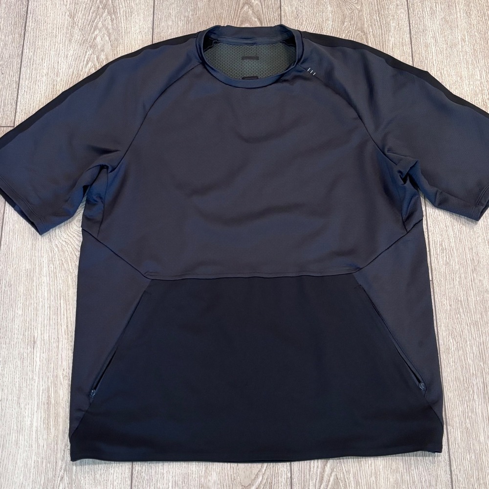 Lululemon Mobility Short Sleeve Training Shirt Mens Medium Athletic Workout - Picture 1 of 10